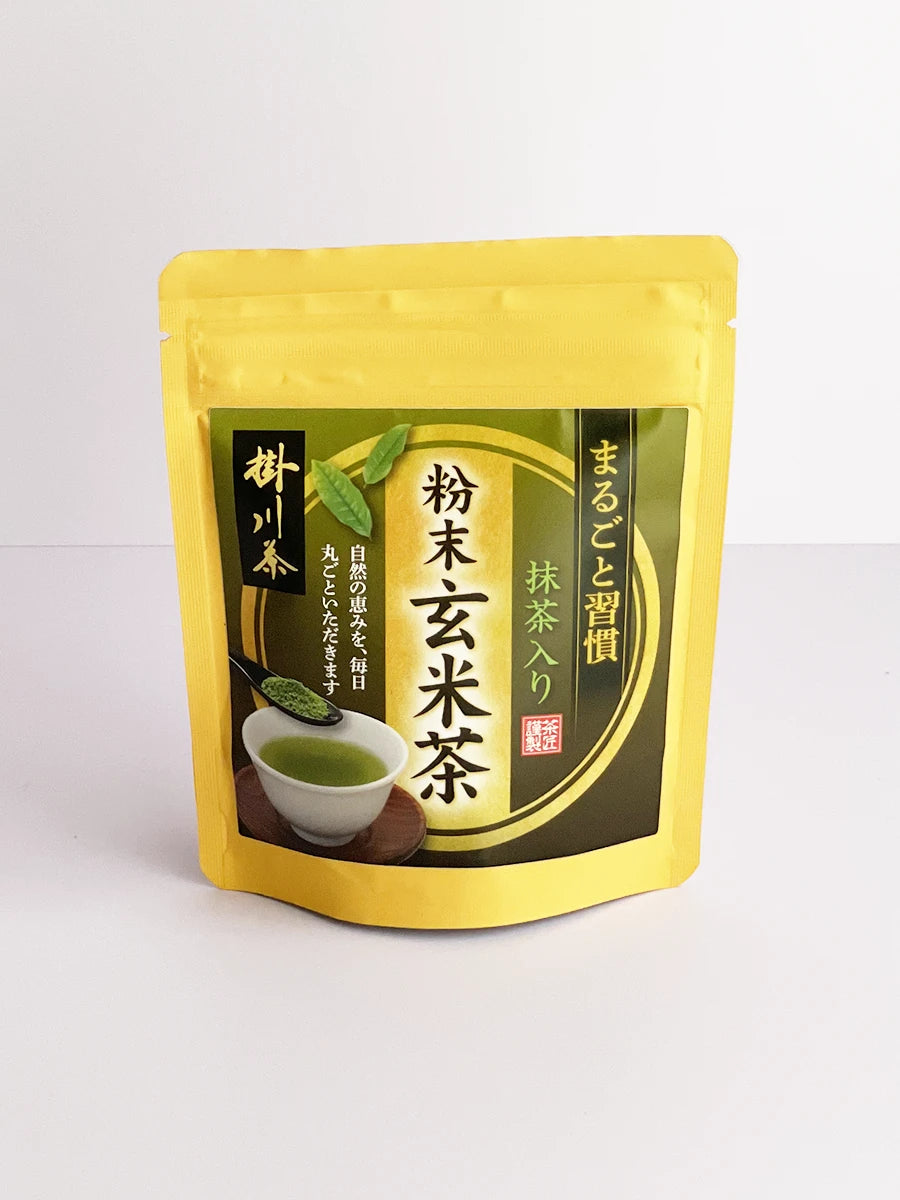 粉末 玄米茶