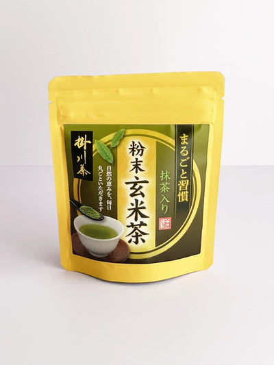 粉末 玄米茶